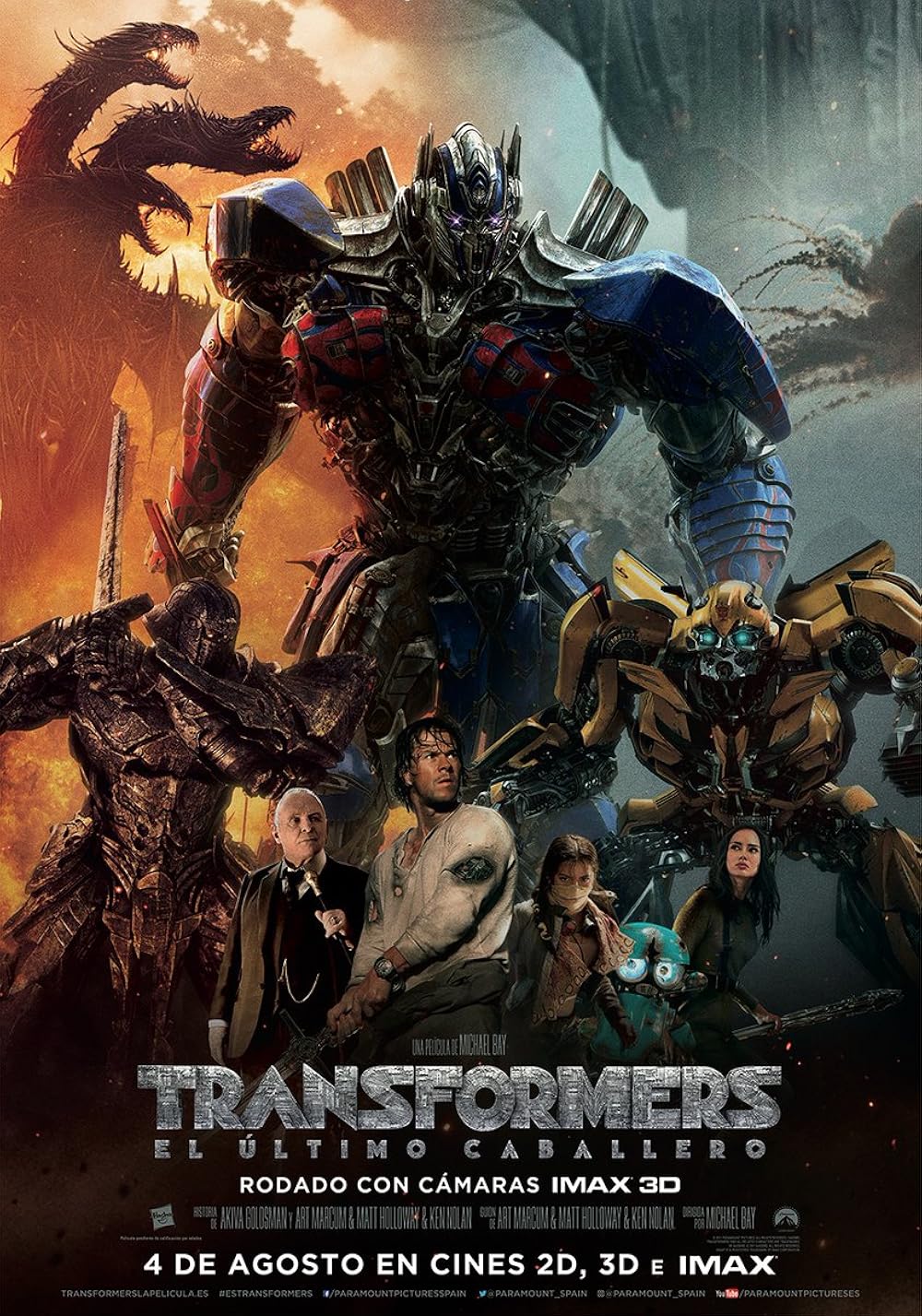 Transformers 5: El Ultimo Caballero
